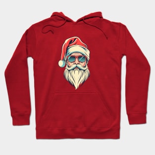 santa claus with glasses Hoodie